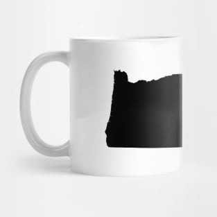 Oregon Black Mug